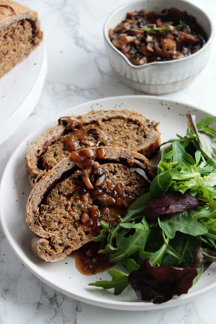 Vegan Wellington cu Hribi - o rețetă hrănitoare și încântătoare