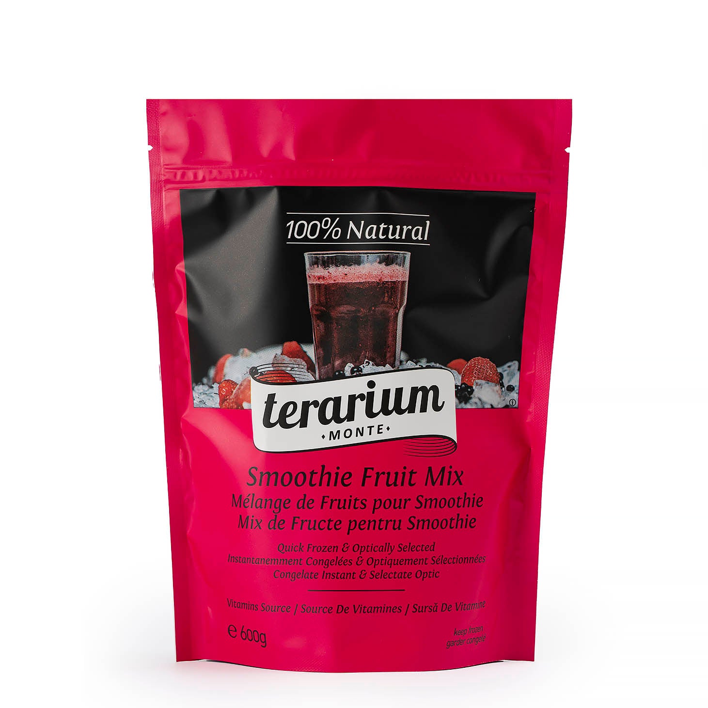 TERARIUM MONTE MIX FRUCTE SMOOTHIE 600GR